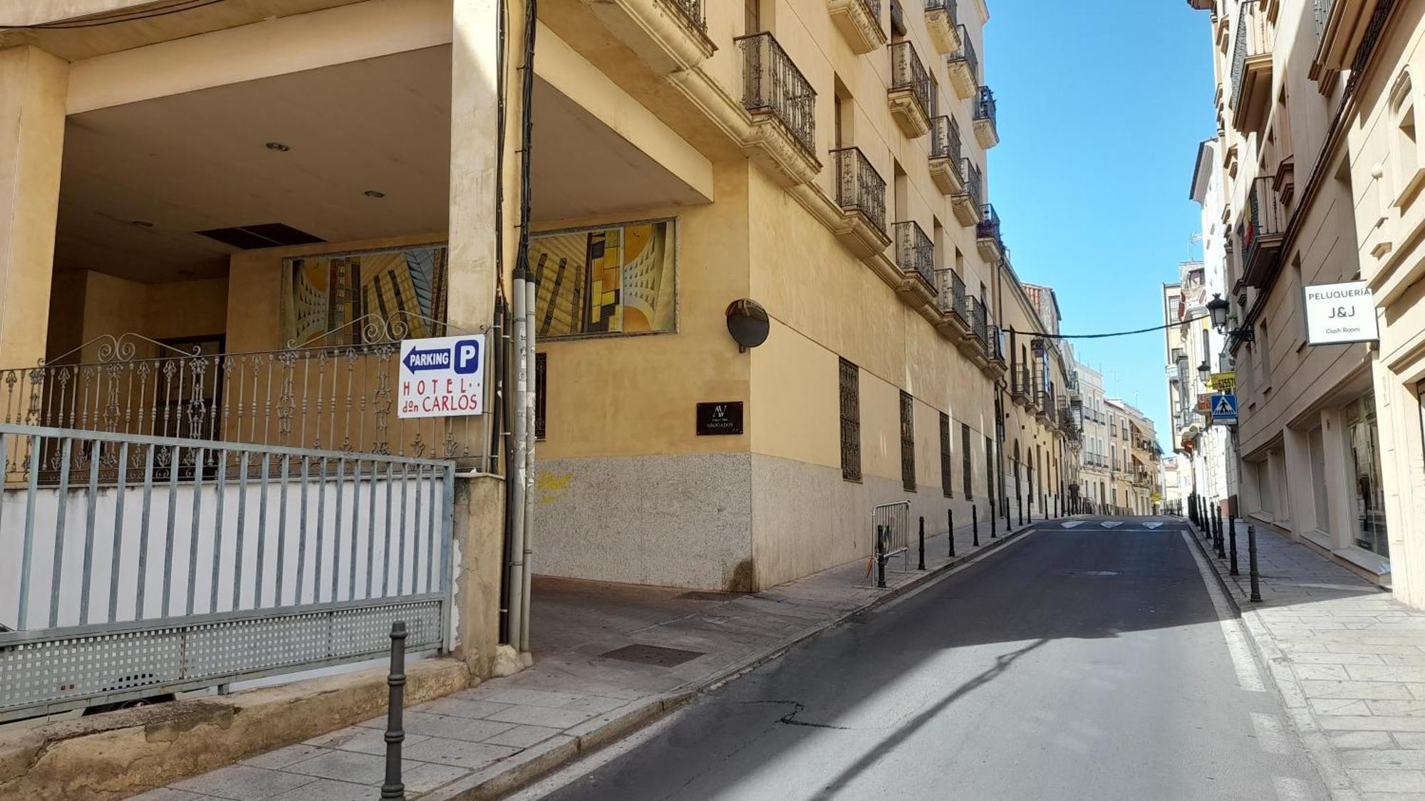 Hotel Don Carlos Cáceres Exterior foto